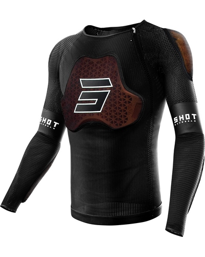Gilet de Protection Moto SHOT Race D3o noir
