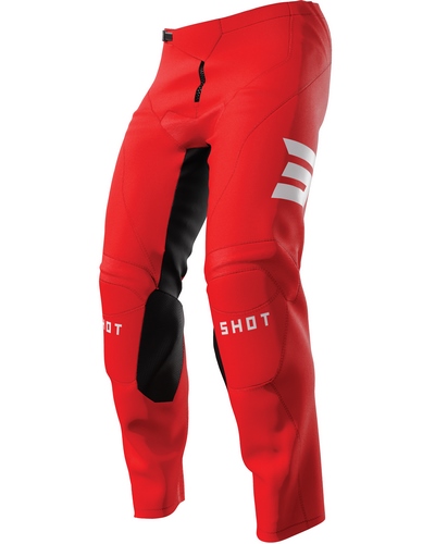 Pantalon Moto Cross SHOT Raw Escape rouge