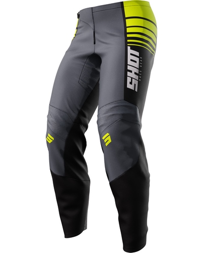 Pantalon Moto Cross SHOT Raw Peak kid jaune