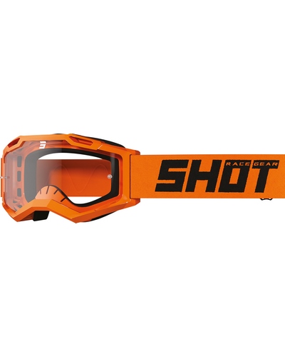 Masque Moto Cross SHOT Rocket 2.0 kid orange