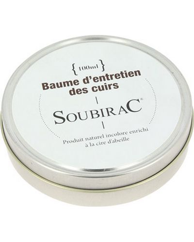 Produits Entretien Cuir Moto SOUBIRAC BOITE GRAISSE 120 G