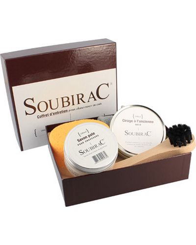 Produits Entretien Cuir Moto SOUBIRAC COFFRET ENTRETIEN CHAUSSURE