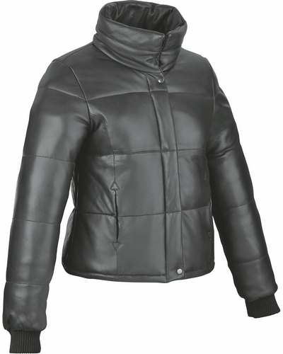 ACCESSOIRES DIVERS SOUBIRAC Doudoune cuir pour la ville DOONE noir