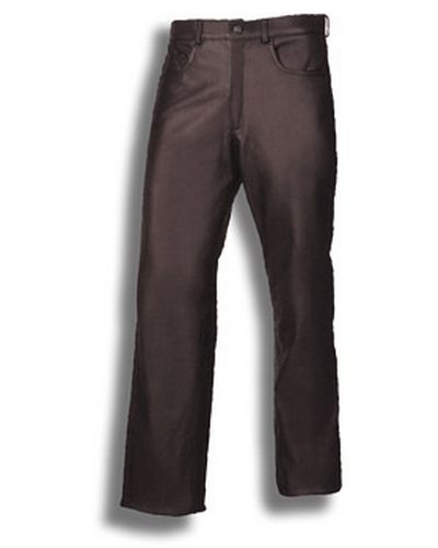 Pantalon Cuir Moto SOUBIRAC JEAN'S CUIR FEMME ETANCHE MARRON