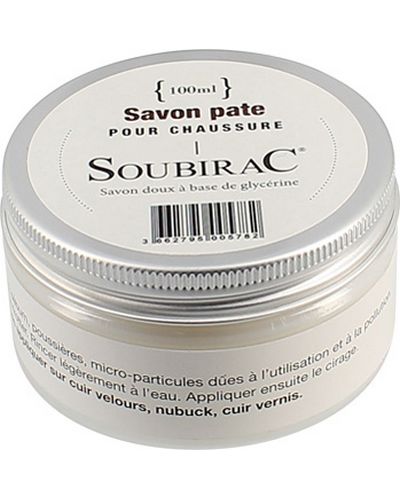 Produits Entretien Cuir Moto SOUBIRAC SAVON PATE CHAUSSURE 100ml