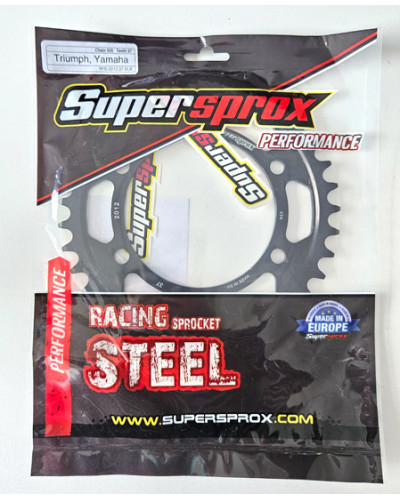 Couronne Moto SUPERSPROX Cour. RFE-2012:37-BLK # 50-29038-37