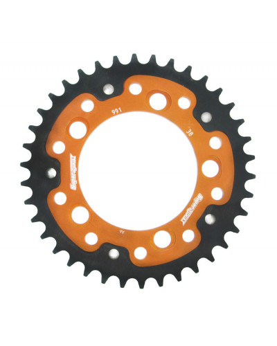 Couronne Moto SUPERSPROX Cour. SPX STEALTH 991 38 ORANGE Couronne Moto SUPERSPROX Cour. SPX STEALTH 991 38 ORANGE