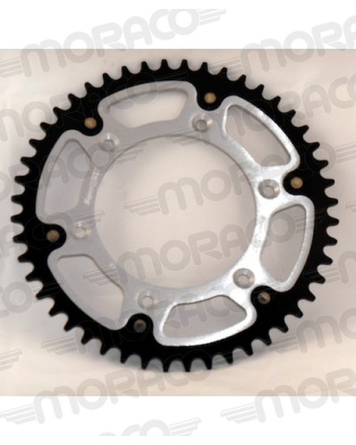 Couronne Moto SUPERSPROX Couronne Stealth Supersprox Argent 48D Pas 520 Couronne Moto SUPERSPROX Couronne Stealth Supersprox Argent 48D Pas 520