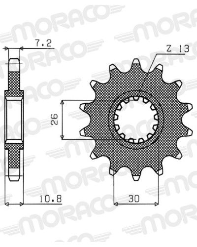 Pignon Moto SUPERSPROX Pignon Pignon Moto SUPERSPROX Pignon