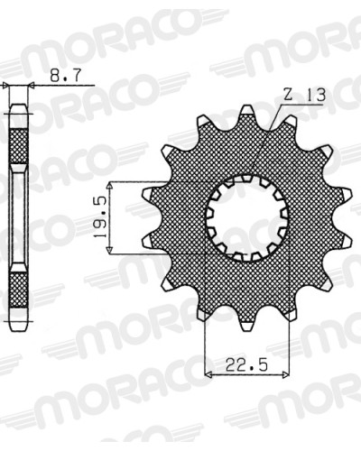 Pignon Moto SUPERSPROX Pignon Pignon Moto SUPERSPROX Pignon