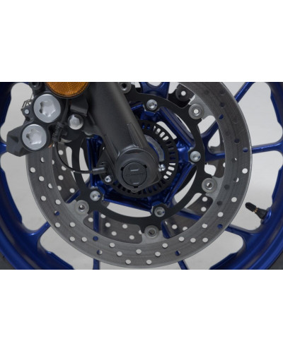 Nerf Bar Bumper Moto SW-MOTECH FRONT AXLE SLIDER SET Nerf Bar Bumper Moto SW-MOTECH FRONT AXLE SLIDER SET