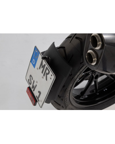 Support Plaque Immatriculation Moto SW-MOTECH LICENSE PLATE HOLDER