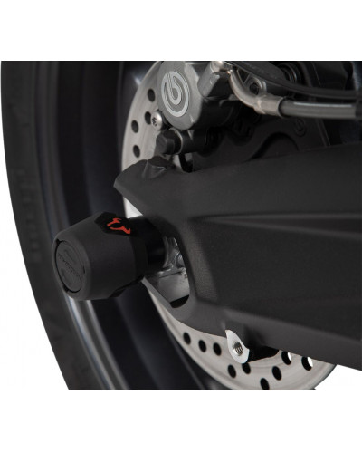 Nerf Bar Bumper Moto SW-MOTECH REAR AXLE SLIDER SET Nerf Bar Bumper Moto SW-MOTECH REAR AXLE SLIDER SET
