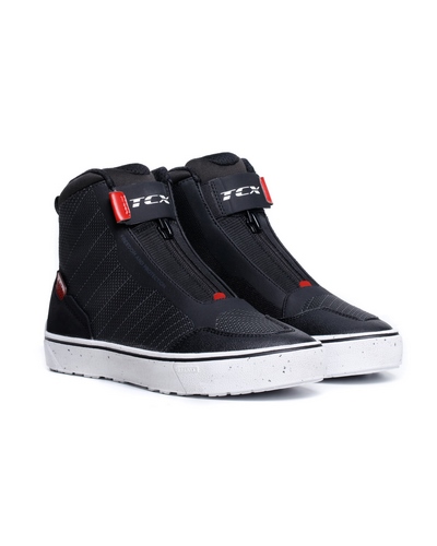 Baskets Moto TCX Ikasu 2 lady Waterproof noir-rouge
