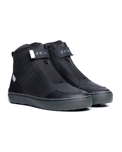 Baskets Moto TCX Ikasu 2 waterproof noir-blanc