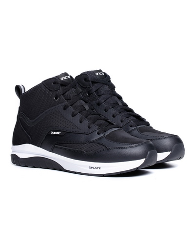 Baskets Moto TCX Nalbak waterproof noir-anthracite