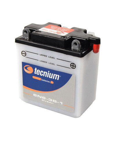 TECNIUM Batterie TECNIUM conventionnelle avec pack acide - 6N6-3B-1 TECNIUM Batterie TECNIUM conventionnelle avec pack acide - 6N6-3B-1