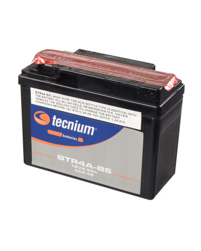 TECNIUM Batterie TECNIUM sans entretien avec pack acide - BTR4A-BS