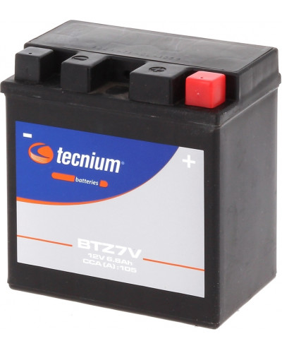 TECNIUM Batterie TECNIUM SLA sans entretien activé usine - BTZ7V TECNIUM Batterie TECNIUM SLA sans entretien activé usine - BTZ7V