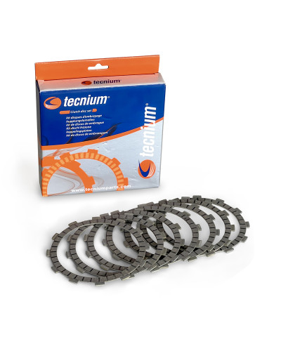 Kit Embrayage Moto TECNIUM Kit disques garnis d'embrayage TECNIUM Kit Embrayage Moto TECNIUM Kit disques garnis d'embrayage TECNIUM