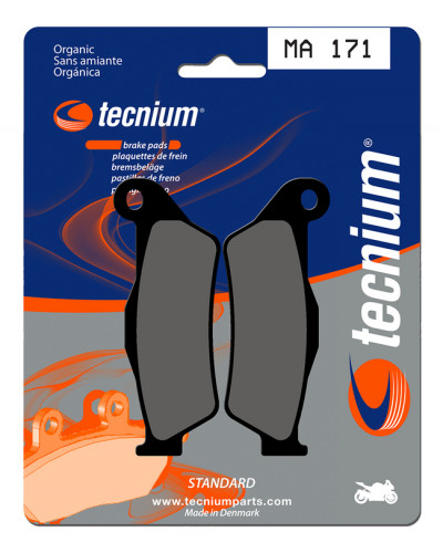 Plaquettes Freins TECNIUM Plaquettes de frein TECNIUM MA171 organique Plaquettes Freins TECNIUM Plaquettes de frein TECNIUM MA171 organique