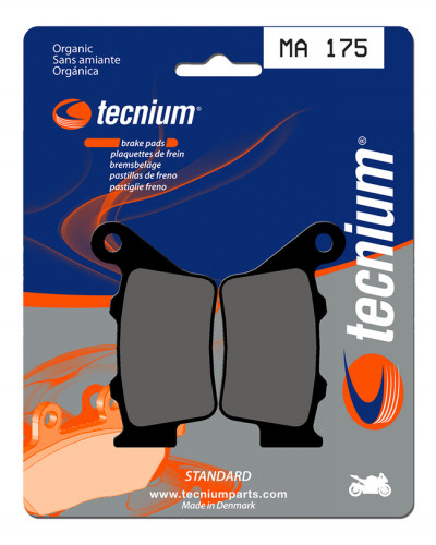 Plaquettes Freins TECNIUM Plaquettes de frein TECNIUM MA175 organique