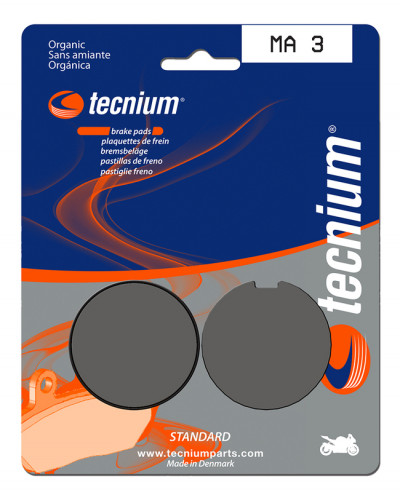 Plaquettes Freins TECNIUM Plaquettes de frein TECNIUM MA3 organique