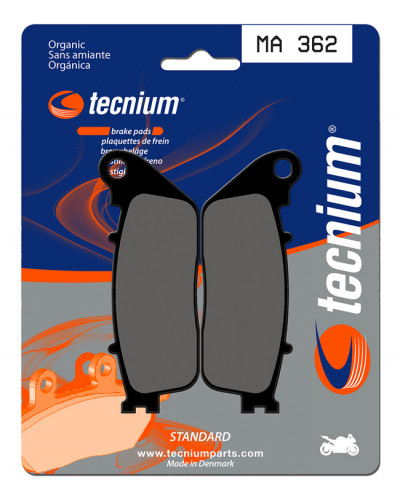 Plaquettes Freins TECNIUM Plaquettes de frein TECNIUM MA362 organique