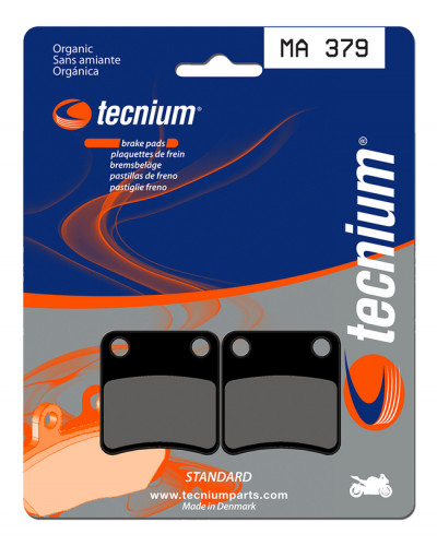 Plaquettes Freins TECNIUM Plaquettes de frein TECNIUM MA379 organique