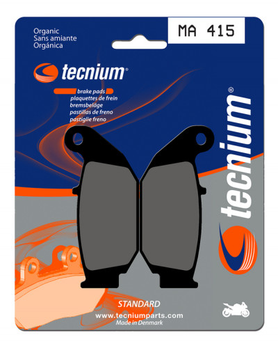 Plaquettes Freins TECNIUM Plaquettes de frein TECNIUM MA415 organique