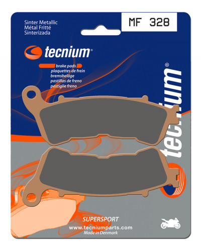 Plaquettes Freins TECNIUM Plaquettes de frein TECNIUM MF328 métal fritté