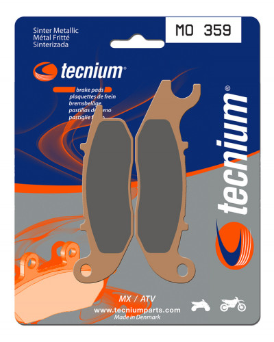 Plaquettes Freins TECNIUM Plaquettes de frein TECNIUM MO359 métal fritté