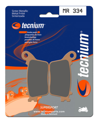Plaquettes Freins TECNIUM Plaquettes de frein TECNIUM MR334 métal fritté Plaquettes Freins TECNIUM Plaquettes de frein TECNIUM MR334 métal fritté