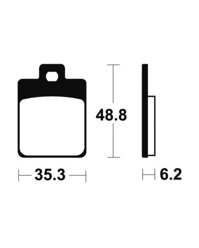 Plaquettes Freins TECNIUM Plaquettes de frein TECNIUM MSS368 métal fritté Plaquettes Freins TECNIUM Plaquettes de frein TECNIUM MSS368 métal fritté