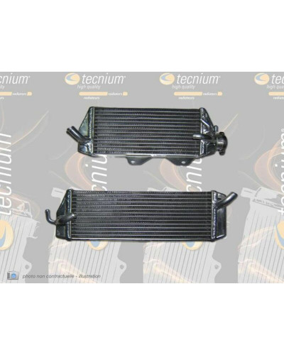 Radiateur Moto TECNIUM Radiateur oversize droit Tecnium Honda CRF450R