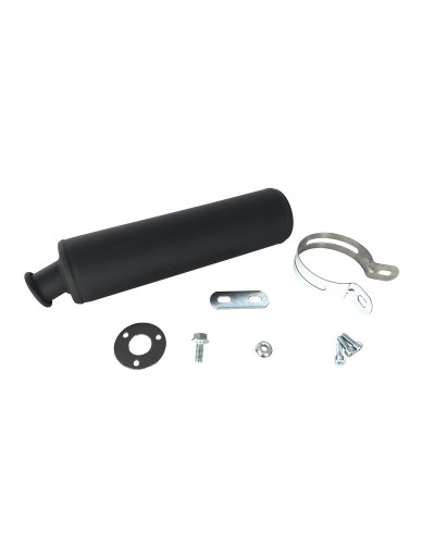 TECNIUM Silencieux TECNIUM acier noir Derbi/Gilera/Aprilia TECNIUM Silencieux TECNIUM acier noir Derbi/Gilera/Aprilia