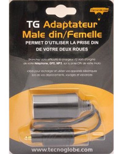 TECNO GLOBE  Adaptateur mâle dindouble USB  