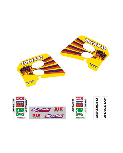 KIT STICKERS TECNOSEL Kit déco complet TECNOSEL Team Suzuki 1993