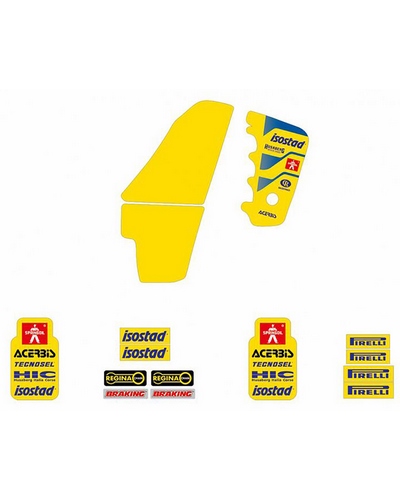 KIT STICKERS TECNOSEL Kit déco TECNOSEL Replica Team Husaberg 1990