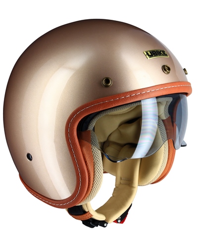 Casque Jet Moto UBIKE CHALLENGE 06 CHAMPAGNE