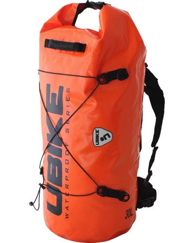 Sac à Dos Moto UBIKE Cylinder Bag 30l ORANGE