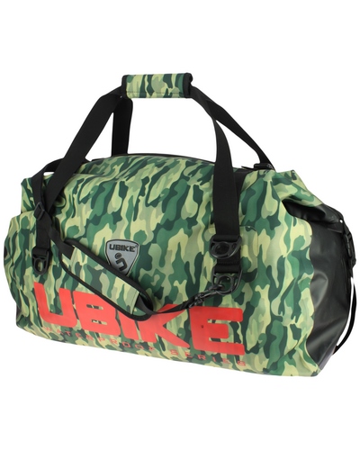 Sacoche Selle Moto UBIKE Duffle Bag CAMO VERT