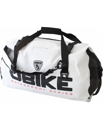 Sacoche Selle Moto UBIKE Duffle Bag NOIR/BLANC