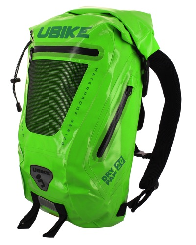 Sac à Dos Moto UBIKE Easy pack + TOUT VERT