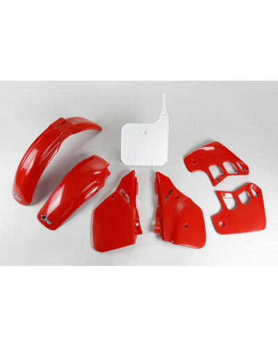Plastiques Accessoires Moto UFO BODY KIT CR250 88-89 OEM (NO F Plastiques Accessoires Moto UFO BODY KIT CR250 88-89 OEM (NO F