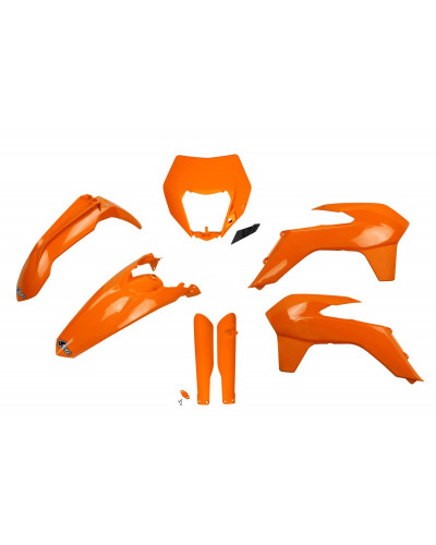 Plastiques Accessoires Moto UFO BODY KIT FULL EXC 14-16 OR Plastiques Accessoires Moto UFO BODY KIT FULL EXC 14-16 OR