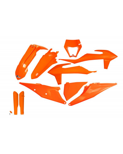 Plastiques Accessoires Moto UFO BODY KIT FULL EXC 20-23 ORG Plastiques Accessoires Moto UFO BODY KIT FULL EXC 20-23 ORG