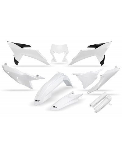 Plastiques Accessoires Moto UFO BODY KIT FULL EXC/EXCF 26- WIT Plastiques Accessoires Moto UFO BODY KIT FULL EXC/EXCF 26- WIT