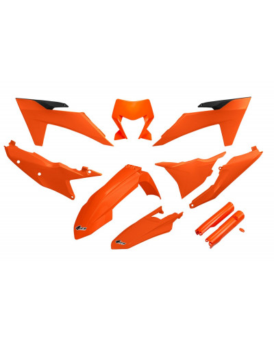 Plastiques Accessoires Moto UFO BODY KIT FULL EXC/F 24- OR Plastiques Accessoires Moto UFO BODY KIT FULL EXC/F 24- OR