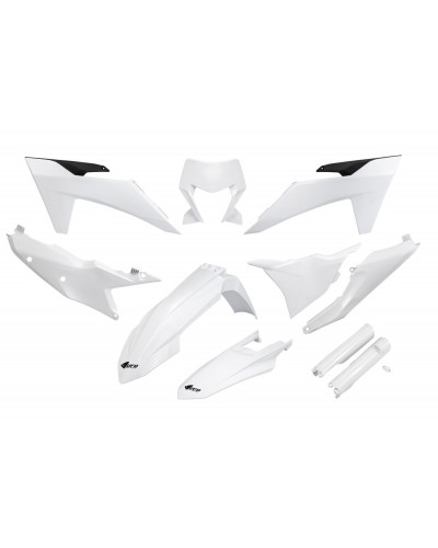 Plastiques Accessoires Moto UFO BODY KIT FULL EXC/F 24- WH Plastiques Accessoires Moto UFO BODY KIT FULL EXC/F 24- WH